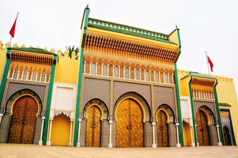 Architecture traditionnelle Zellige du Palais Royal de Fès